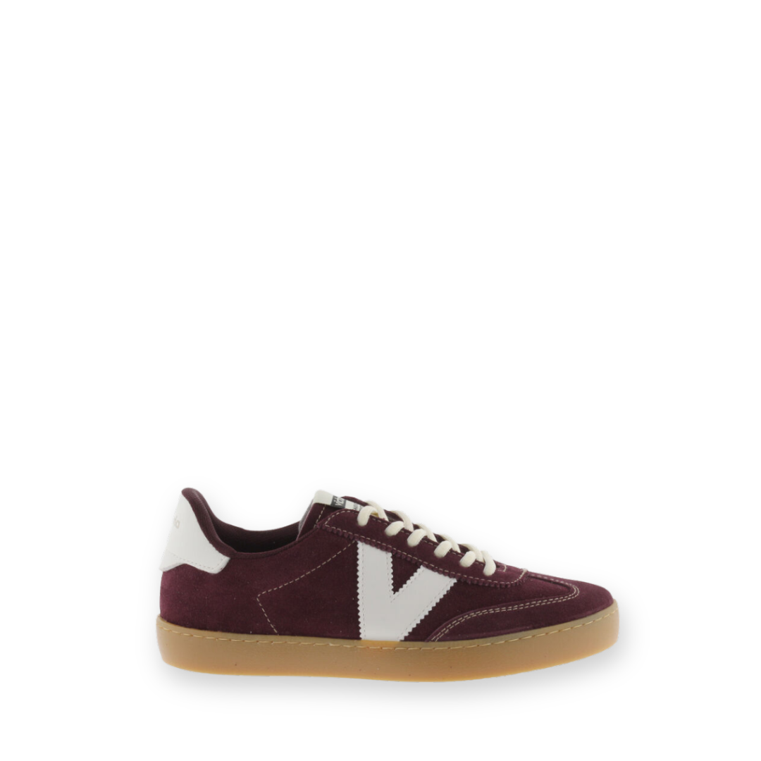 VICTORIA - BERLIN 3.0 SNEAKER 1126218 IN BURDEOS SUEDE