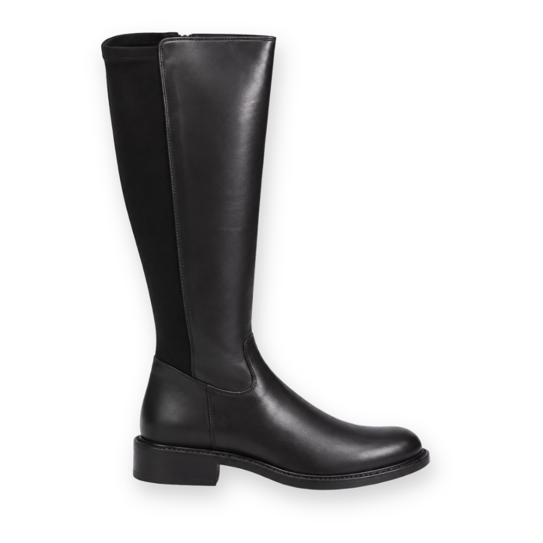 MIZ MOOZ - MALEA TALL BOOT IN BLACK LEATHER