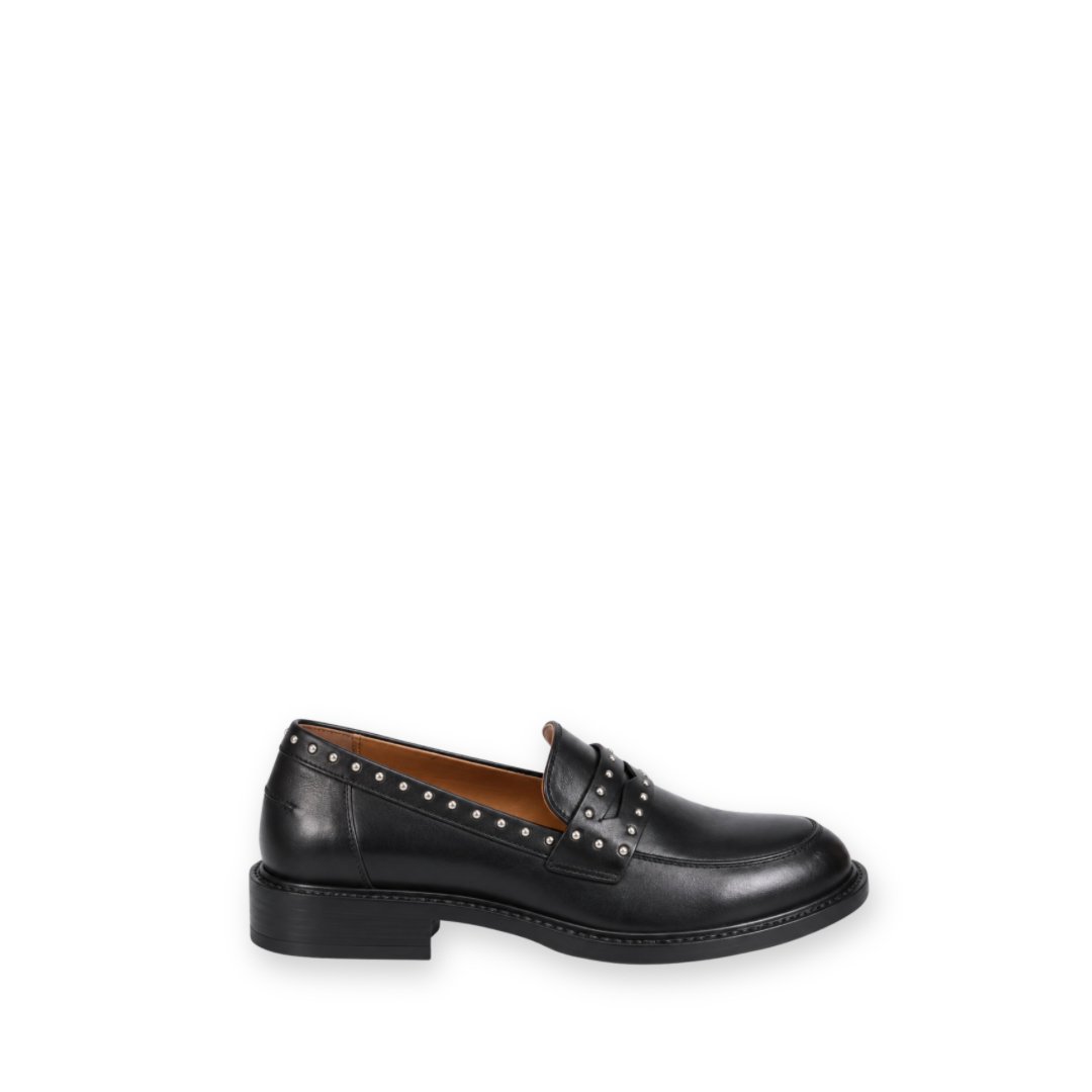 MIZ MOOZ - MIA LOAFER IN BLACK LEATHER