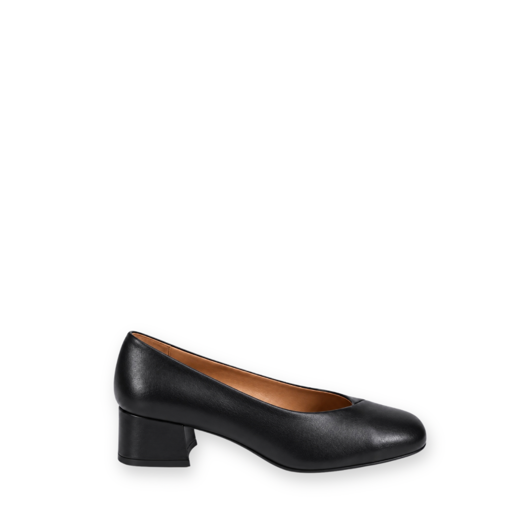 MIZ MOOZ - GENIE PUMP IN BLACK LEATHER