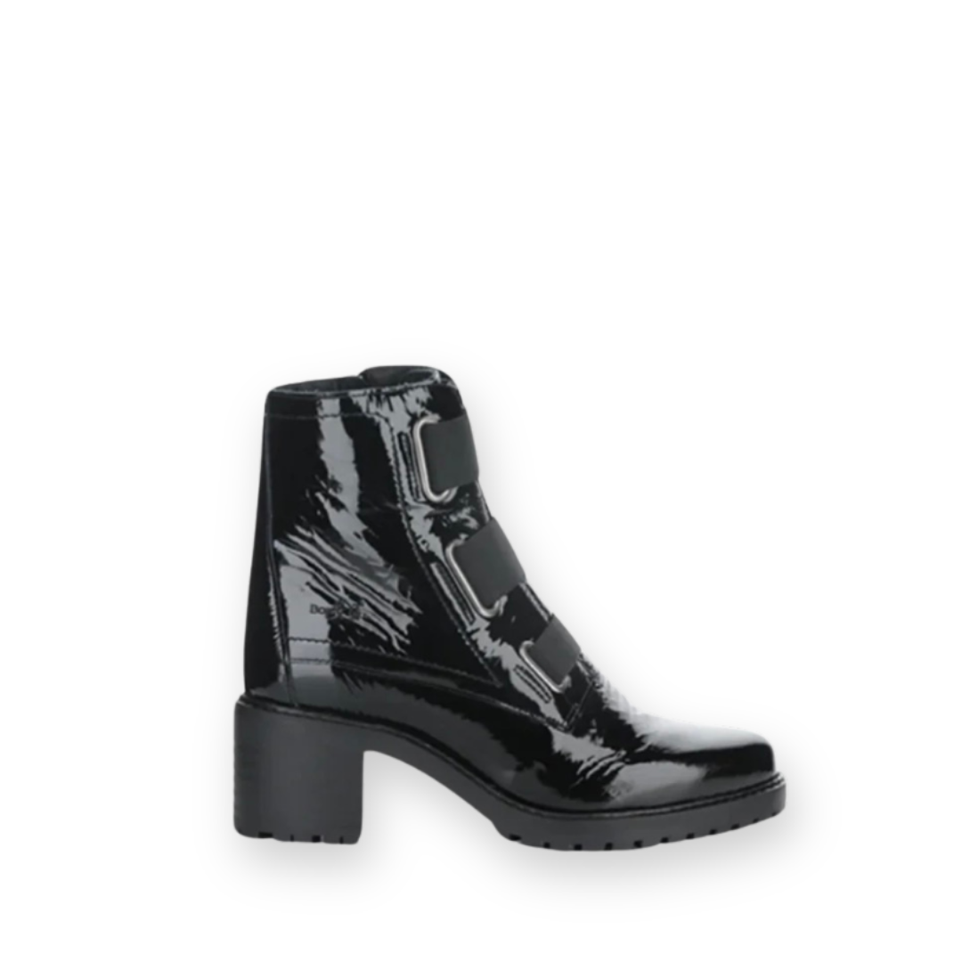 BOS & CO - INDIE BOOT IN BLACK PATENT LEATHER