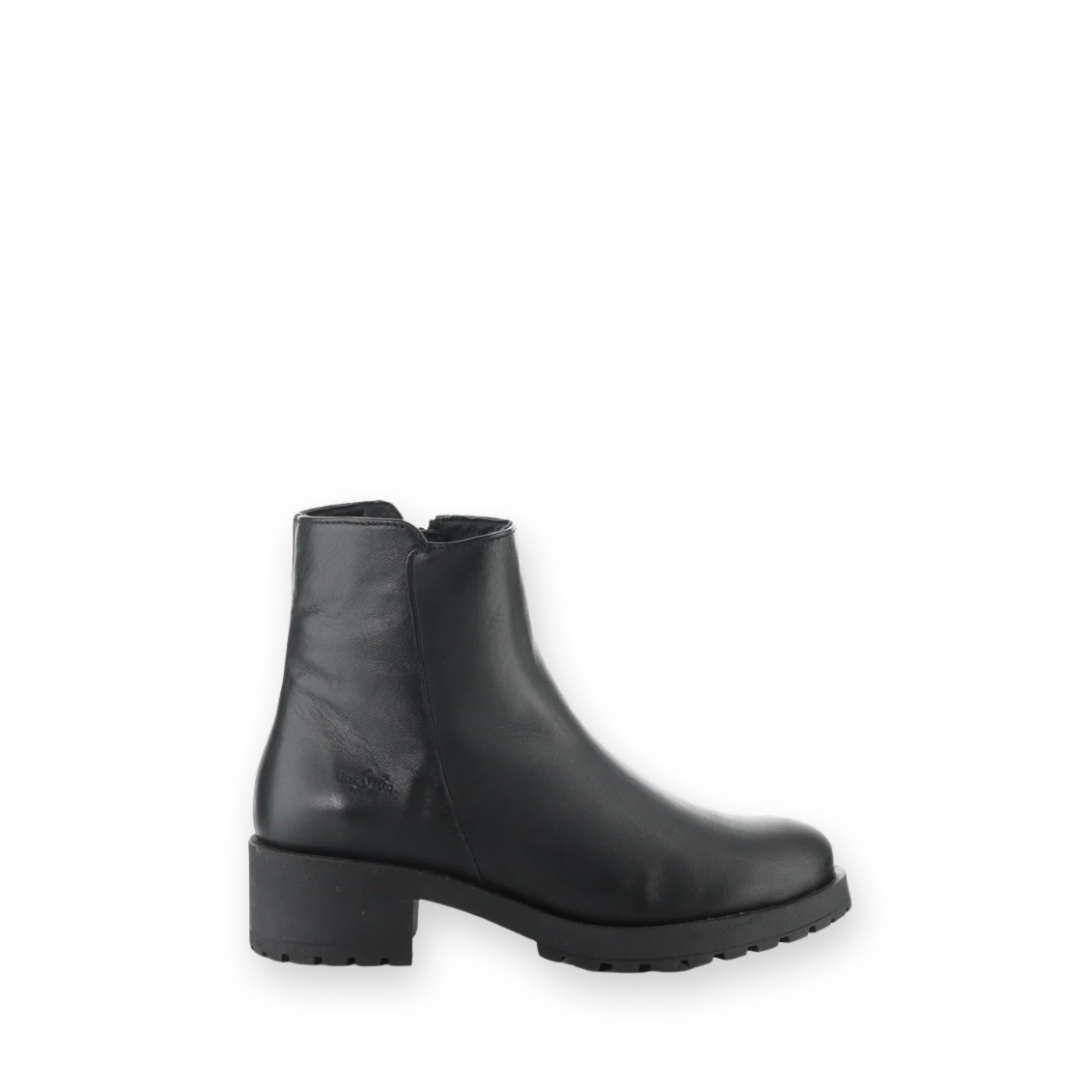 BOS & CO - ALIZE BOOT IN BLACK LEATHER