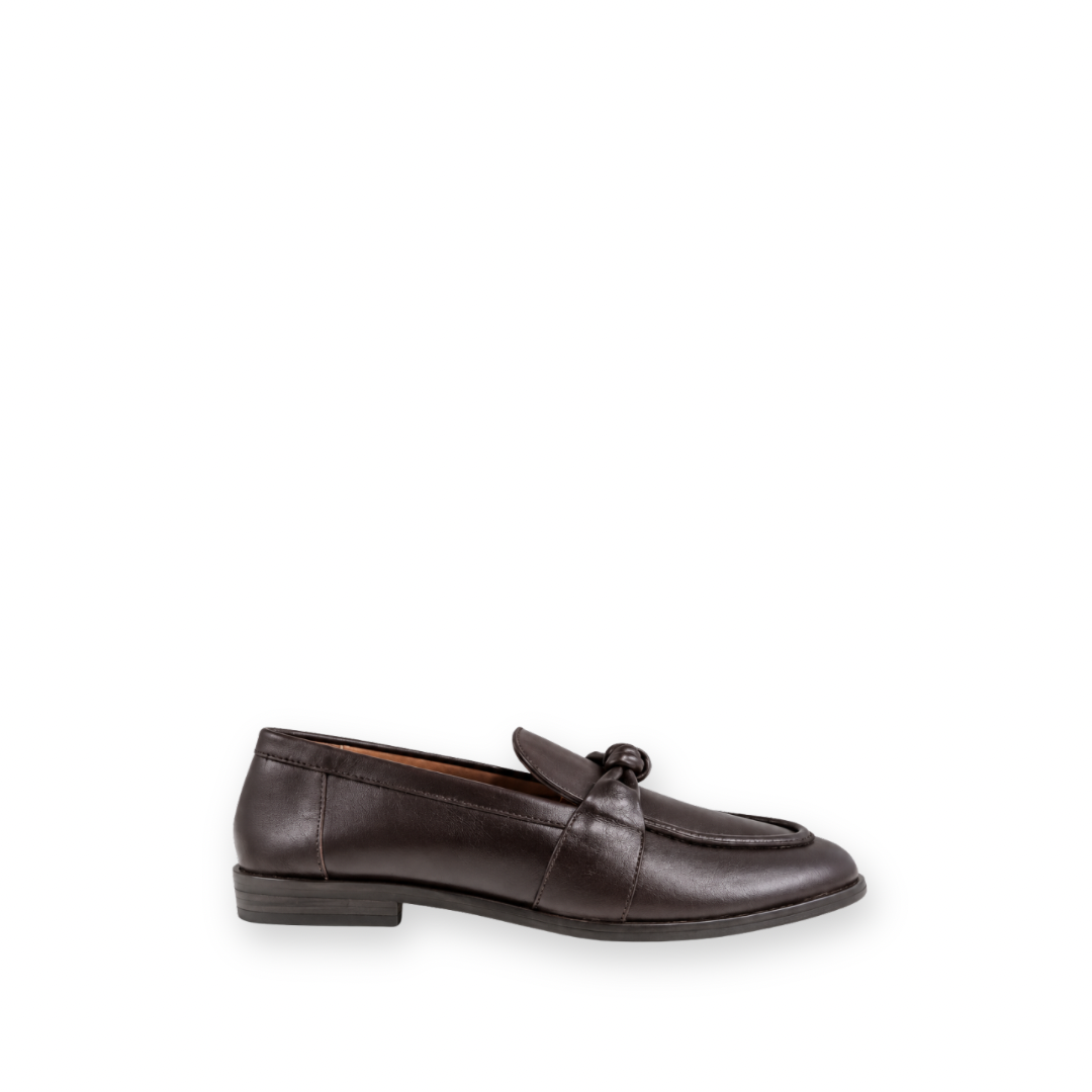ATELIERS - SERENA LOAFER IN BROWN LEATHER