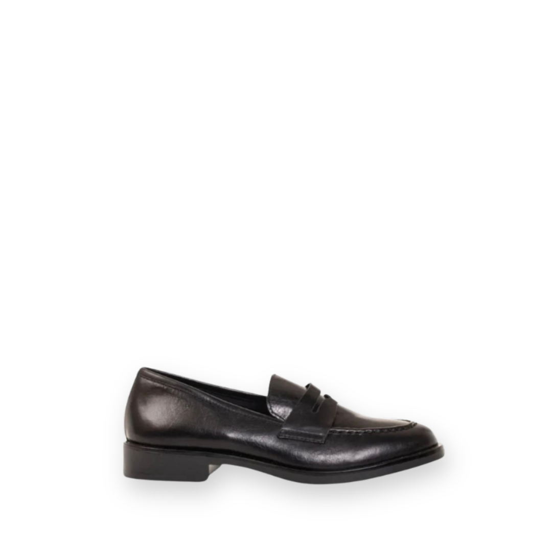 ATELIERS - CARLOS LOAFER IN BLACK LEATHER