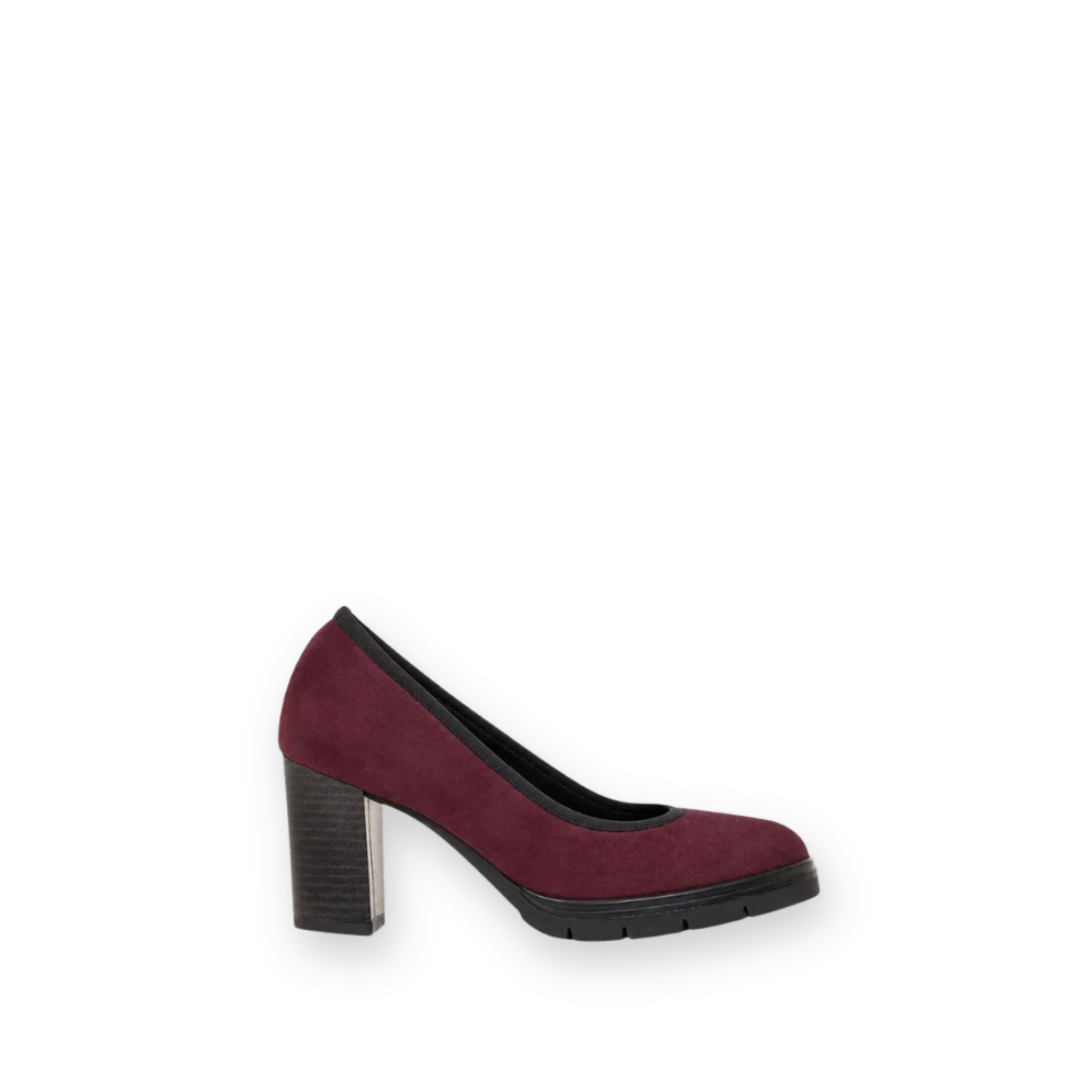 ATELIERS - REESE PUMP IN BORDO SUEDE