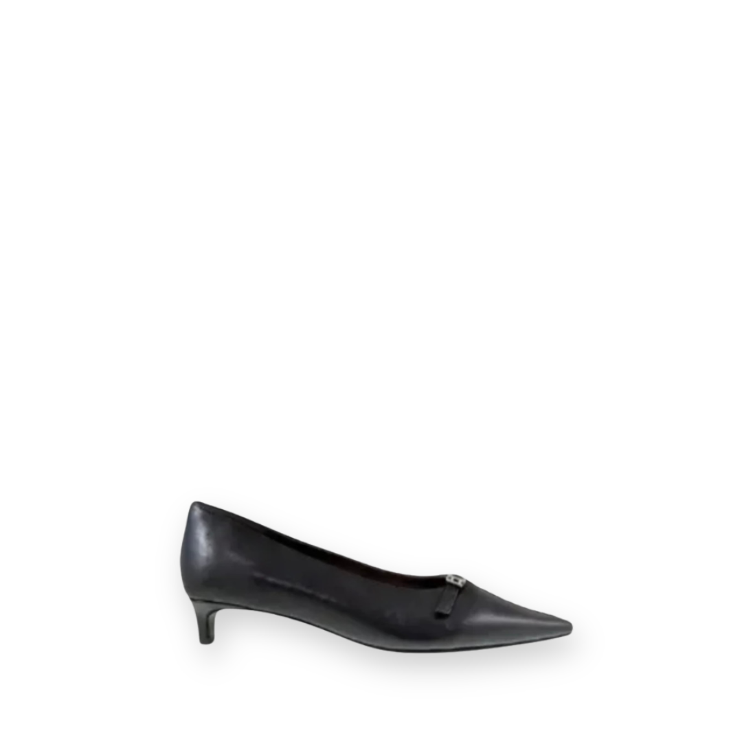 ATELIERS - BOTA PUMP IN BLACK LEATHER