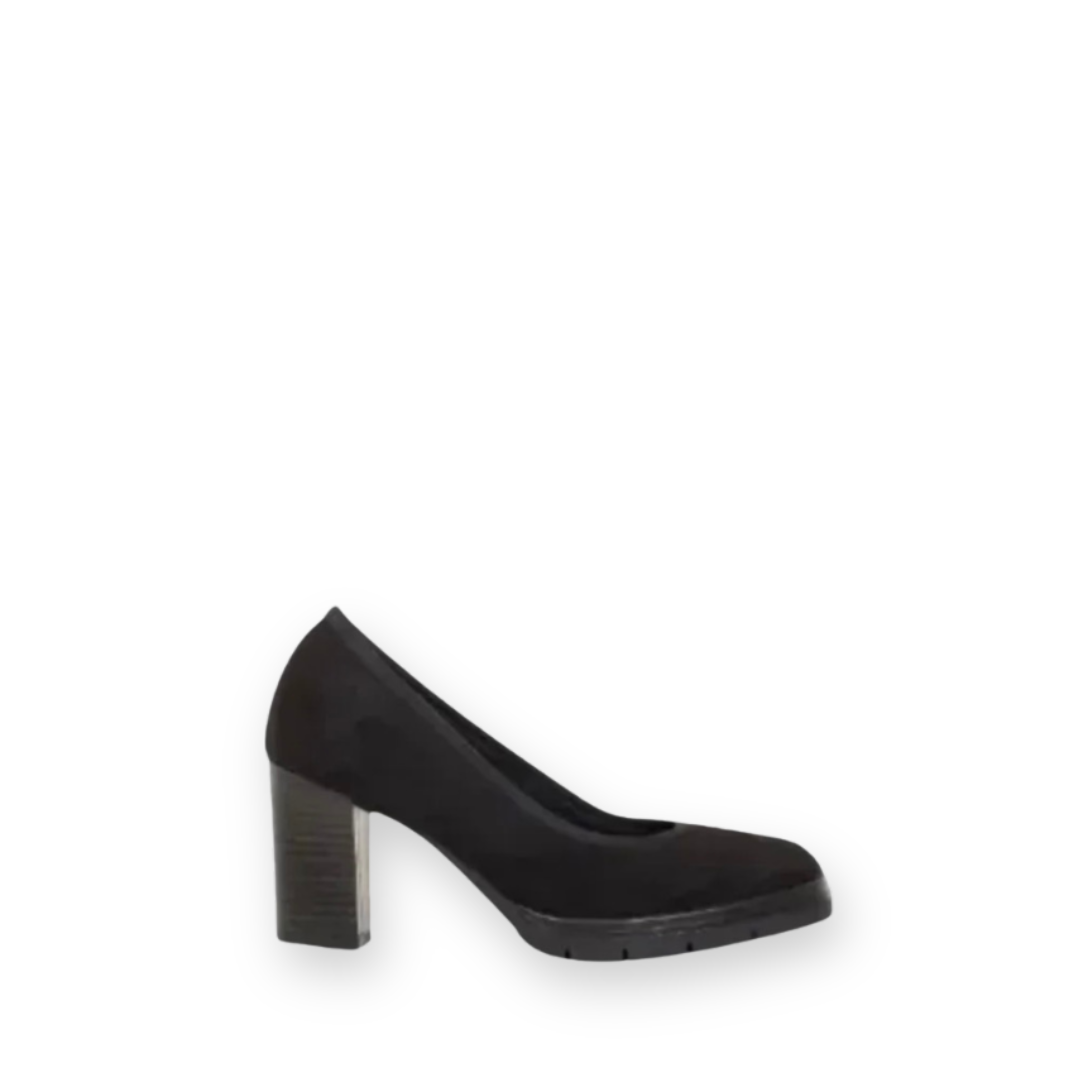 ATELIERS - REESE PUMP IN BLACK SUEDE