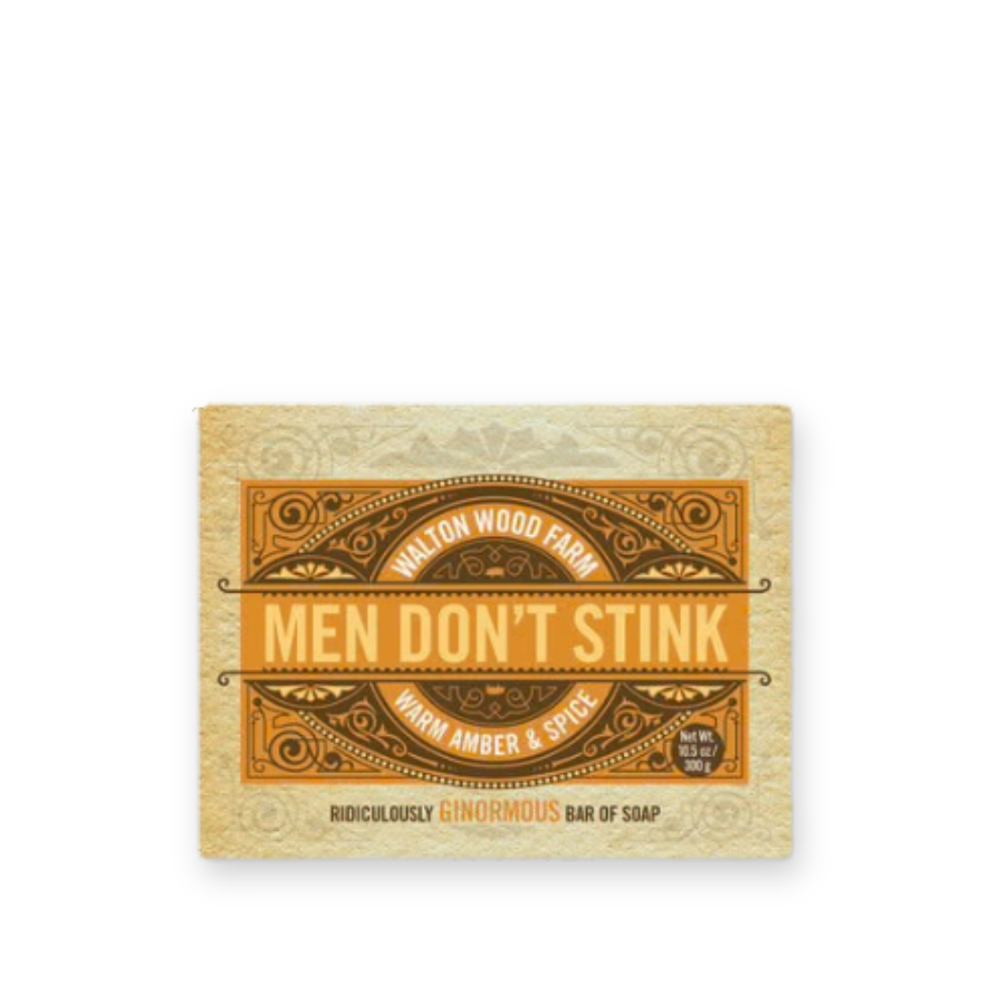 WALTON WOOD FARM - SOAP BAR IN MEN DON'T STINK - WARM AMBER & SPICE