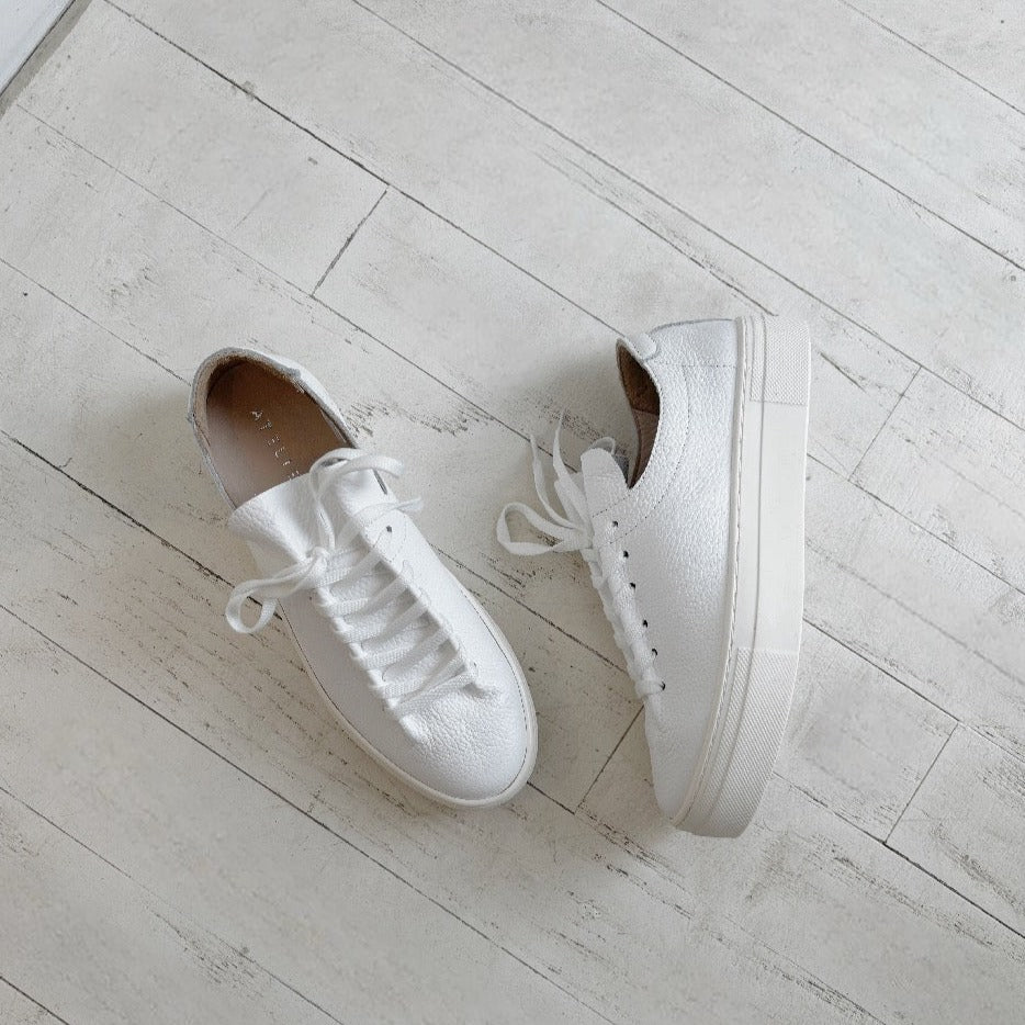 ATELIERS - VINCE SNEAKER IN WHITE LEATHER