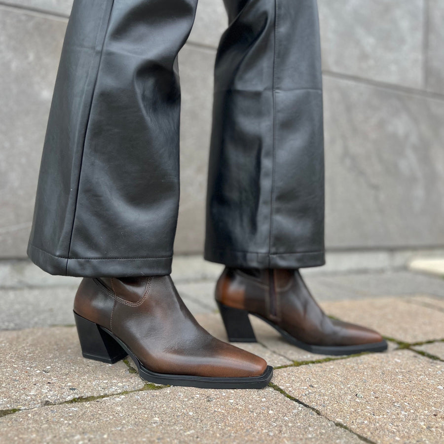 VAGABOND - ALINA BOOTIE IN BROWN LEATHER