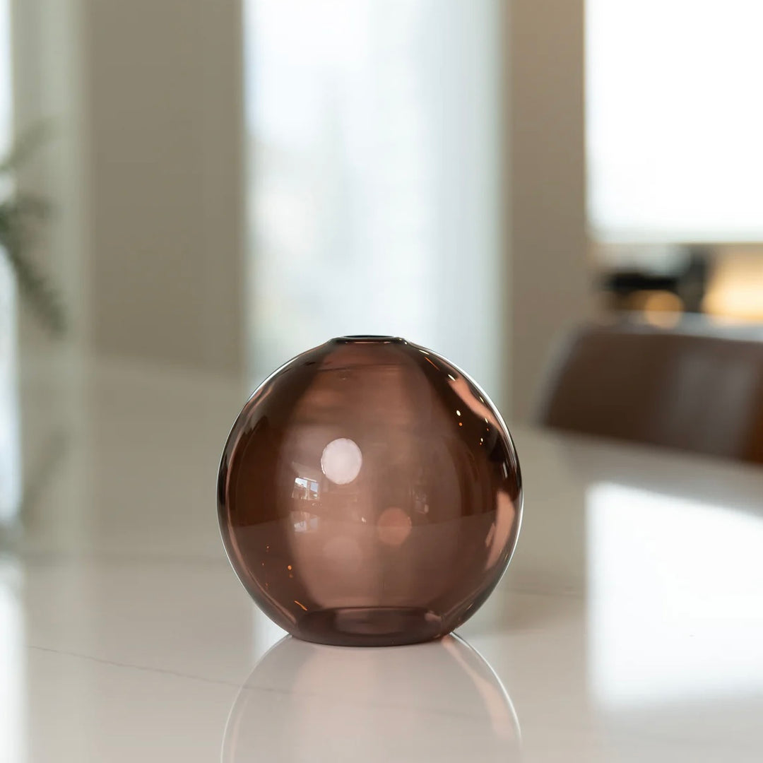 EVERLASTING CANDLE CO - NEVA VASE IN PRAIRIE DUST