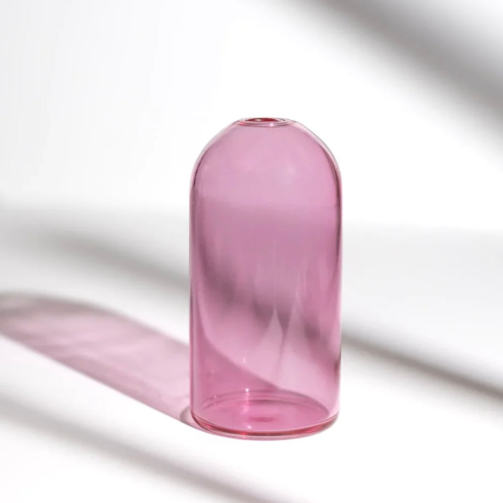 EVERLASTING CANDLE CO - WYLIE VASE IN PINK LADY