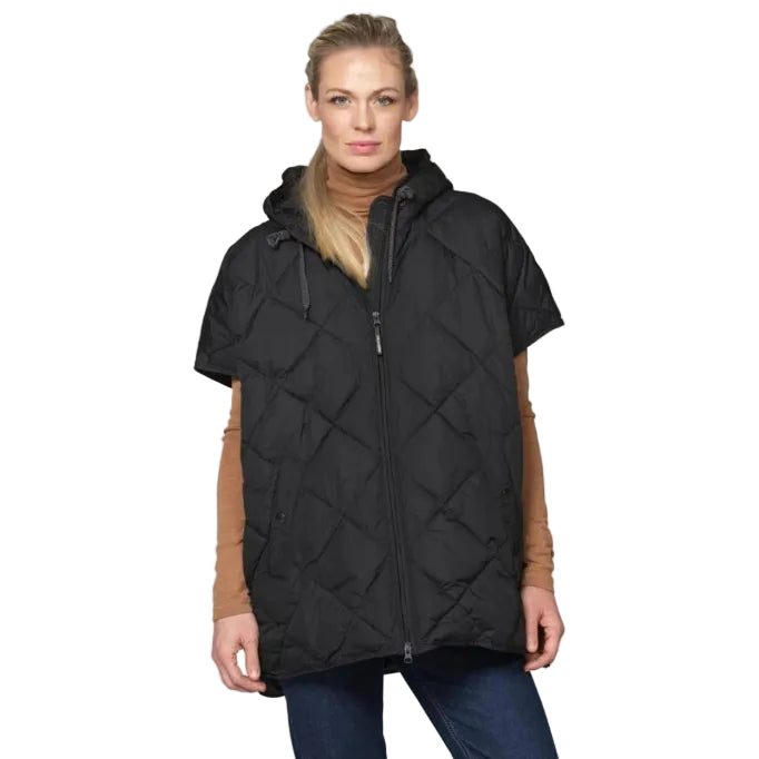 ILSE JACOBSEN - QUILT VEST PEPPY12 IN BLACK