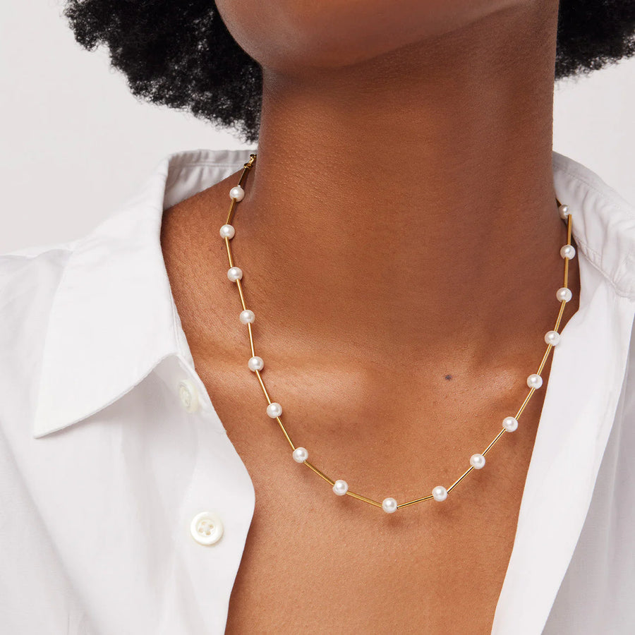 JENNY BIRD - SYLVIE NECKLACE IN GOLD