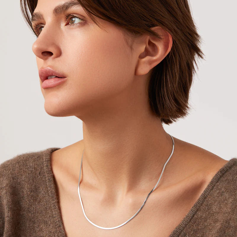 JENNY BIRD - ZEINA SLIM CHAIN IN SILVER