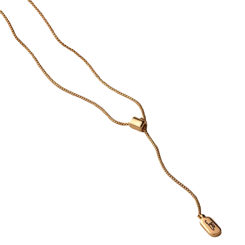 JENNY BIRD - LEON PENDANT IN GOLD HIGH POLISH