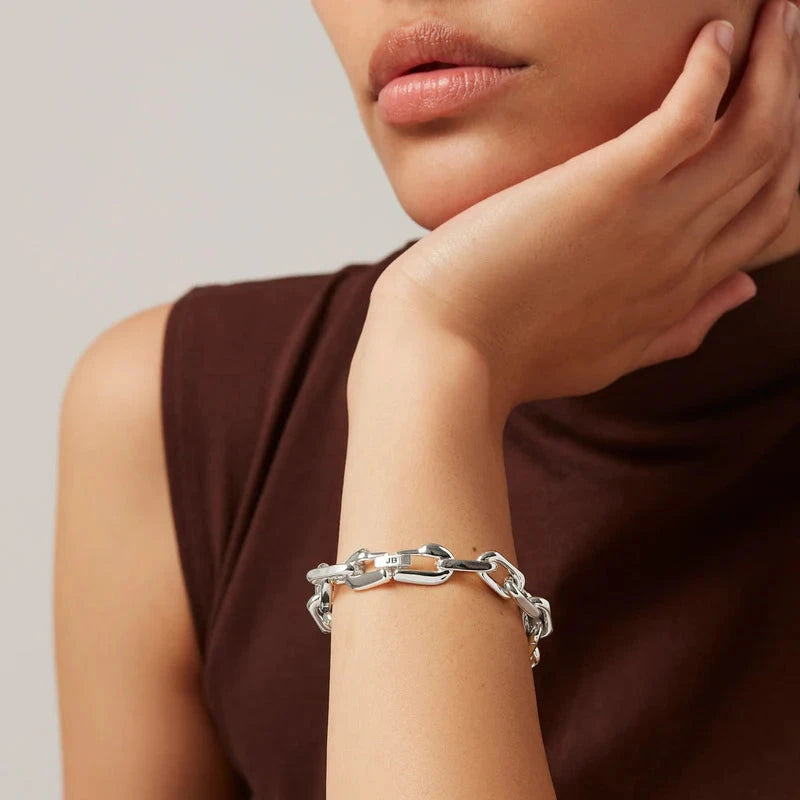 JENNY BIRD - LOIRE BRACELET LARGE IN SILVER
