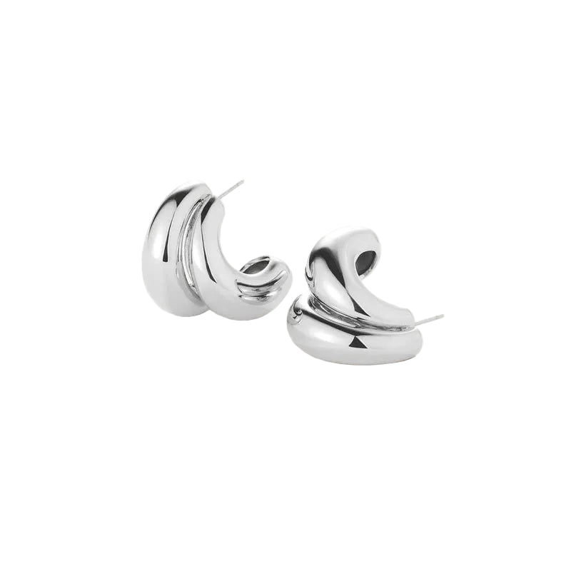 JENNY BIRD - ORLA EARRING IN SILVER HIGH POLISH