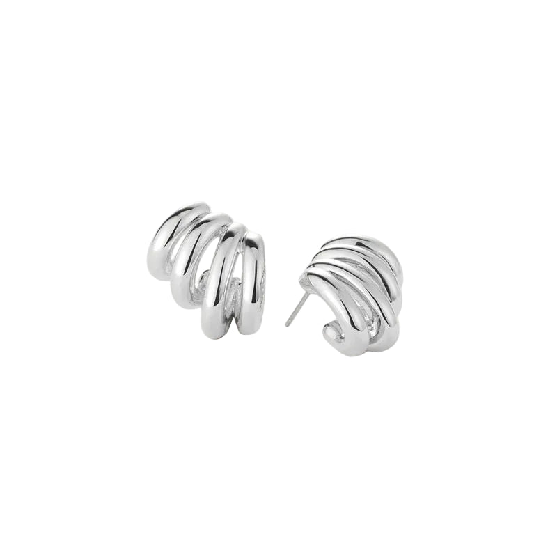 JENNY BIRD - MONROE EARRING IN SILVER HIGH POLISH