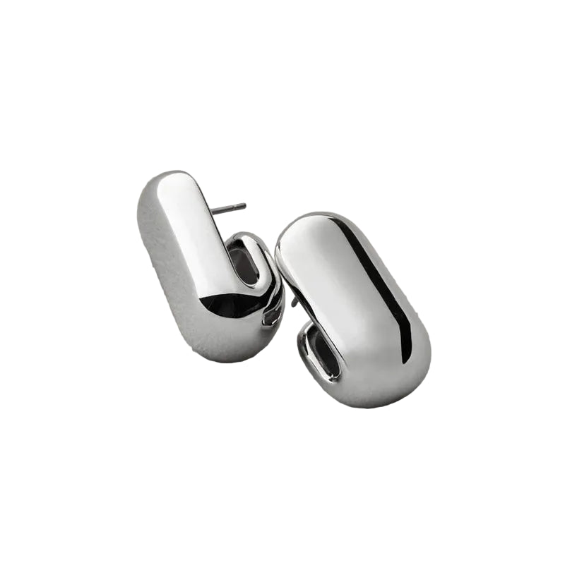 JENNY BIRD - LEON EARRING IN SILVER HIGH POLISH