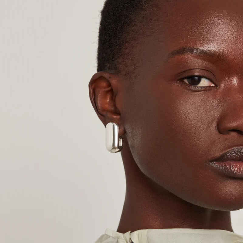 JENNY BIRD - LEON EARRING IN SILVER HIGH POLISH