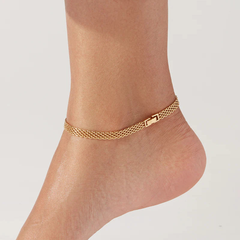 JENNY BIRD - BLYTHE ANKLET IN GOLD