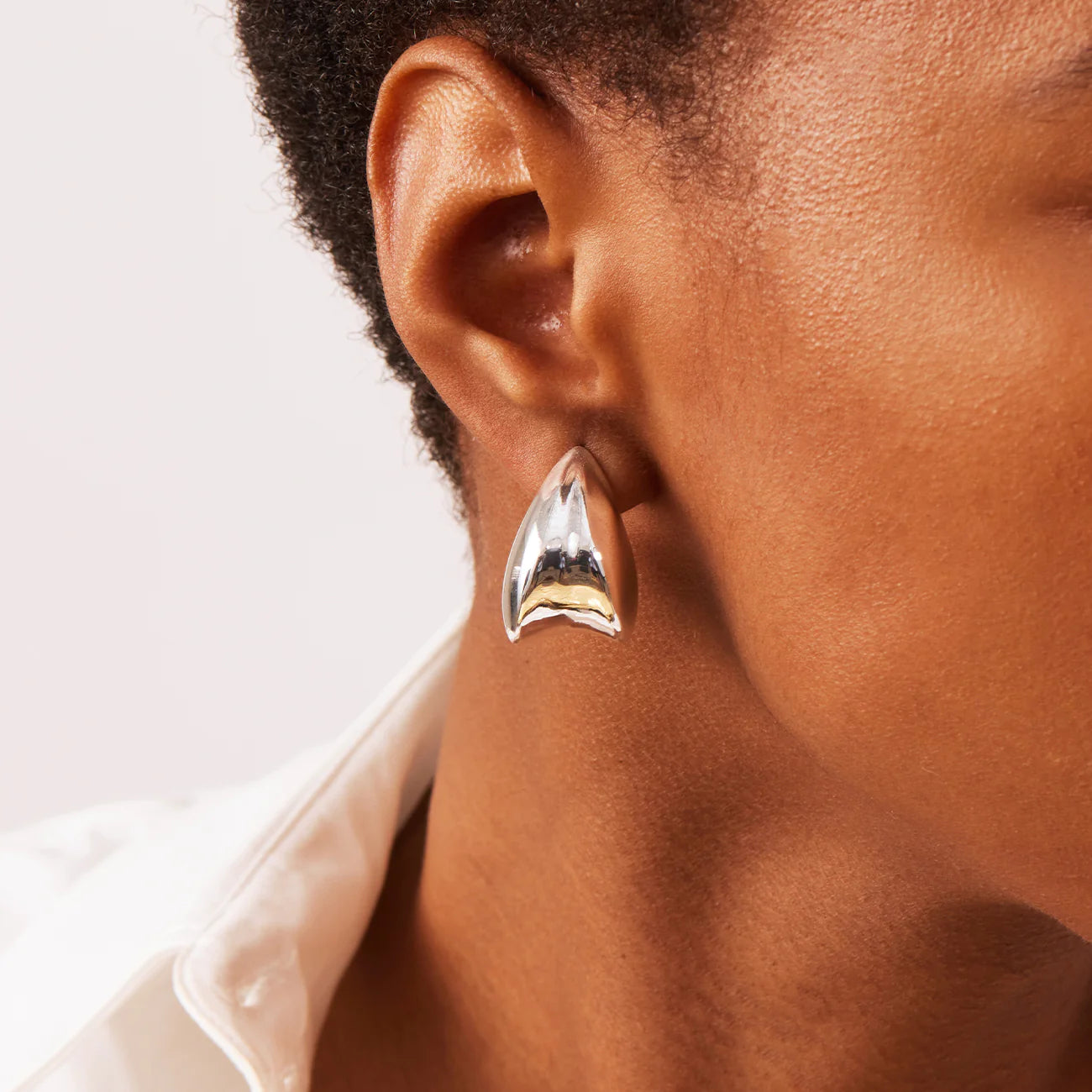 JENNY BIRD - NOUVEAUX PUFF EARRINGS IN SILVER