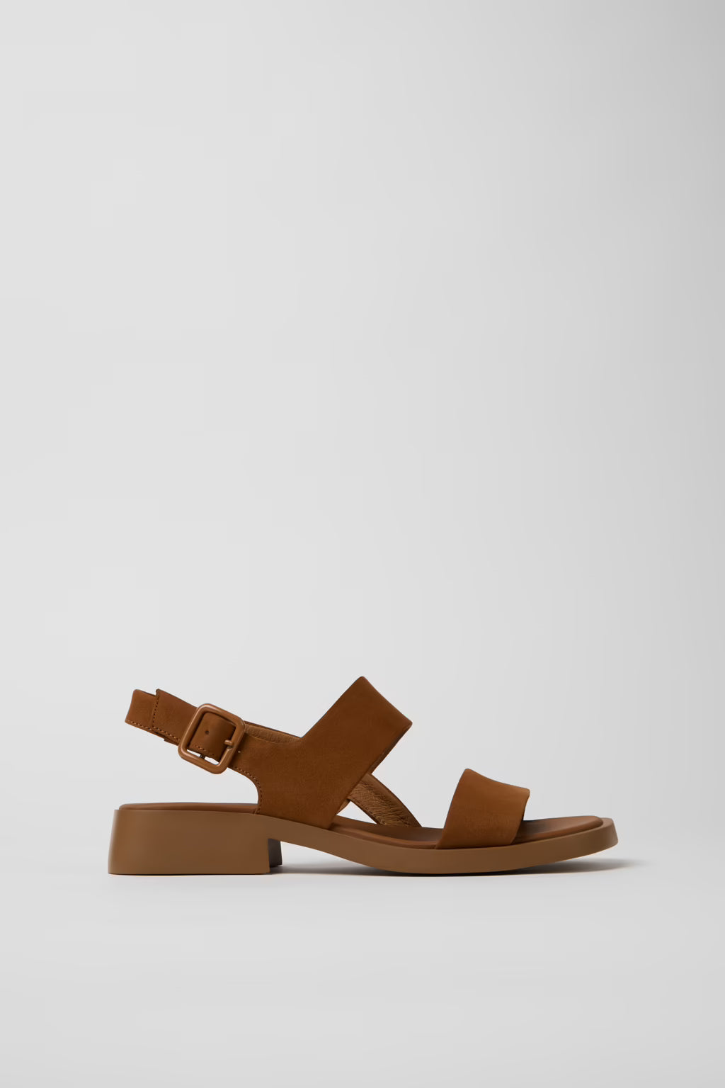 CAMPER - DANA SANDAL K201486-014 IN BROWN NUBUCK
