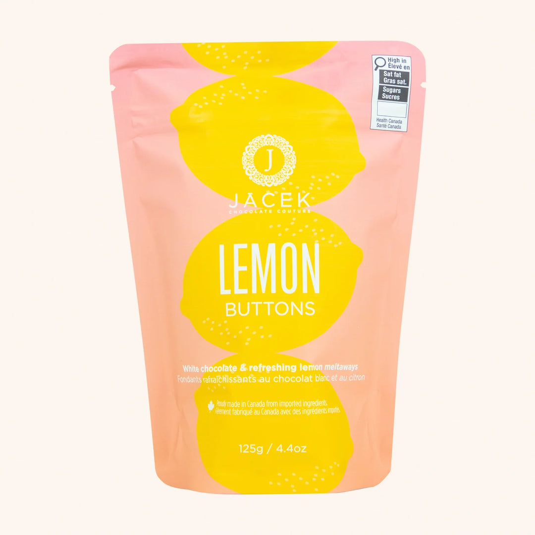 JACEK CHOCOLATE COUTURE - LEMON CHOCOLATE BUTTONS