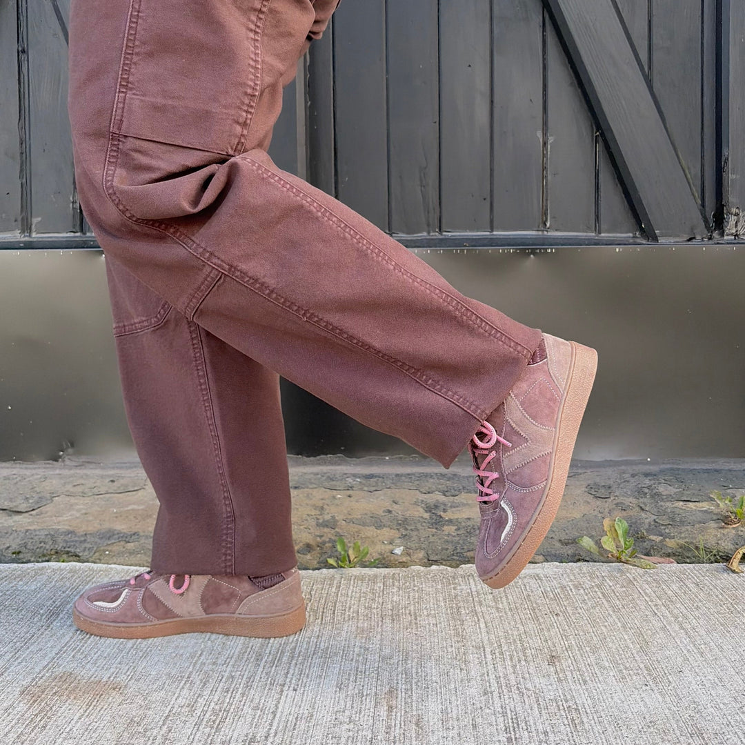 VICTORIA - LORDRES SNEAKER 1267100 IN MARRON SUEDE