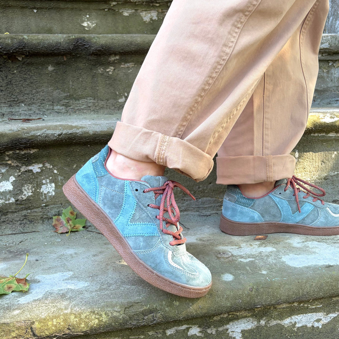 VICTORIA - LORDRES SNEAKER 1267100 IN JADE SUEDE