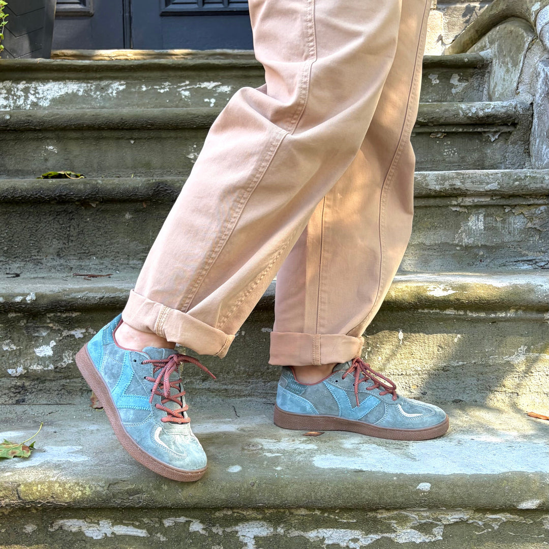 VICTORIA - LORDRES SNEAKER 1267100 IN JADE SUEDE