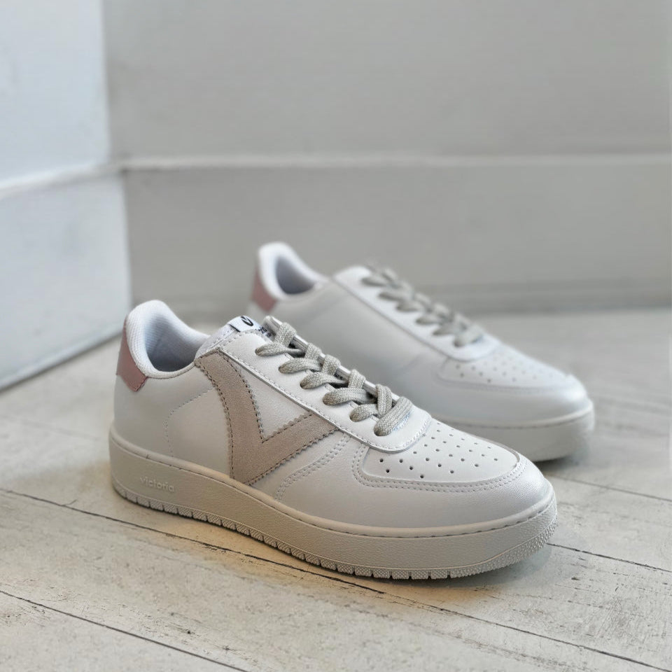 VICTORIA - MADRID SNEAKER 1258201 IN GRIS LEATHER