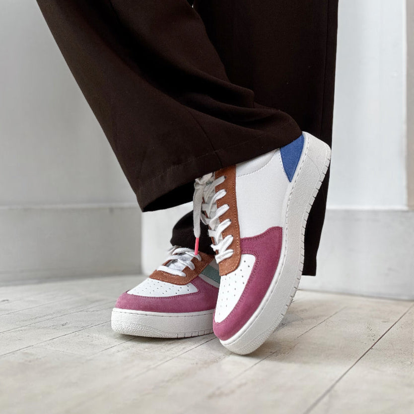 VICTORIA - MADRID 2.0 SNEAKER 1258214 IN ROSA MULTI LEATHER