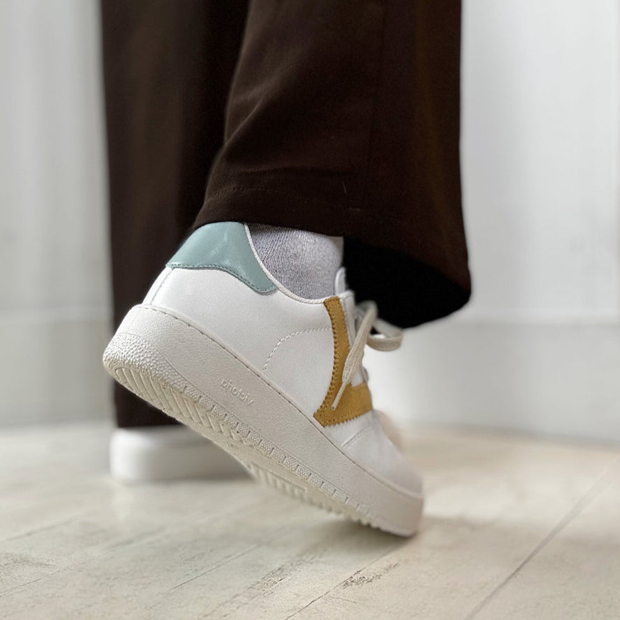 VICTORIA - MADRID SNEAKER 1258201 IN TRIGO LEATHER