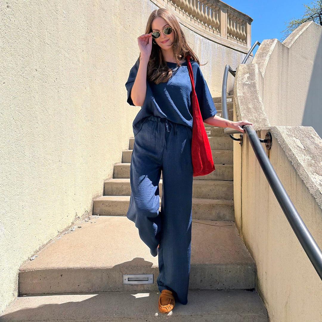 SISTER X SOEUR - MAREN LOAFER IN TAN SUEDE