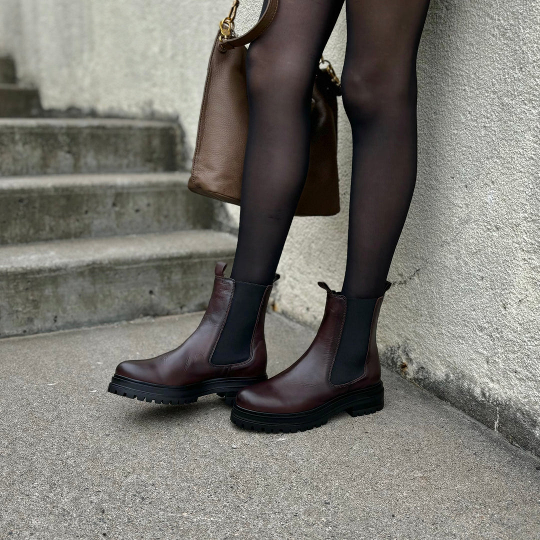 MIZ MOOZ - LIZETTE BOOT IN BROWN ANTIQUE LEATHER