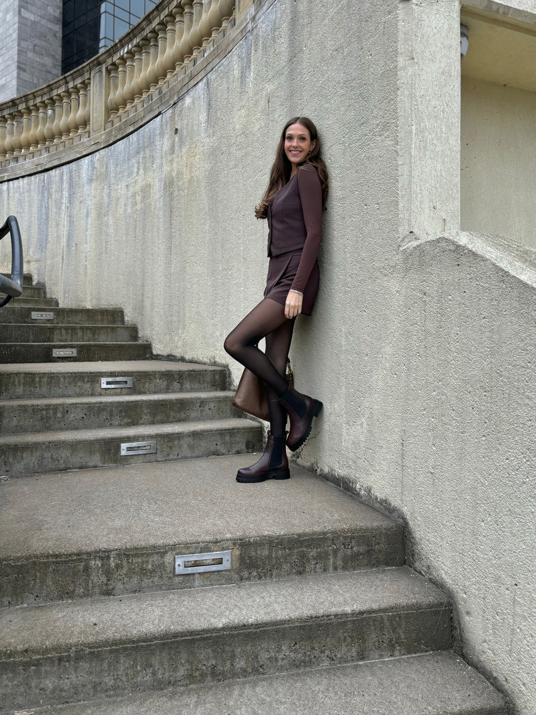MIZ MOOZ - LIZETTE BOOT IN BROWN ANTIQUE LEATHER