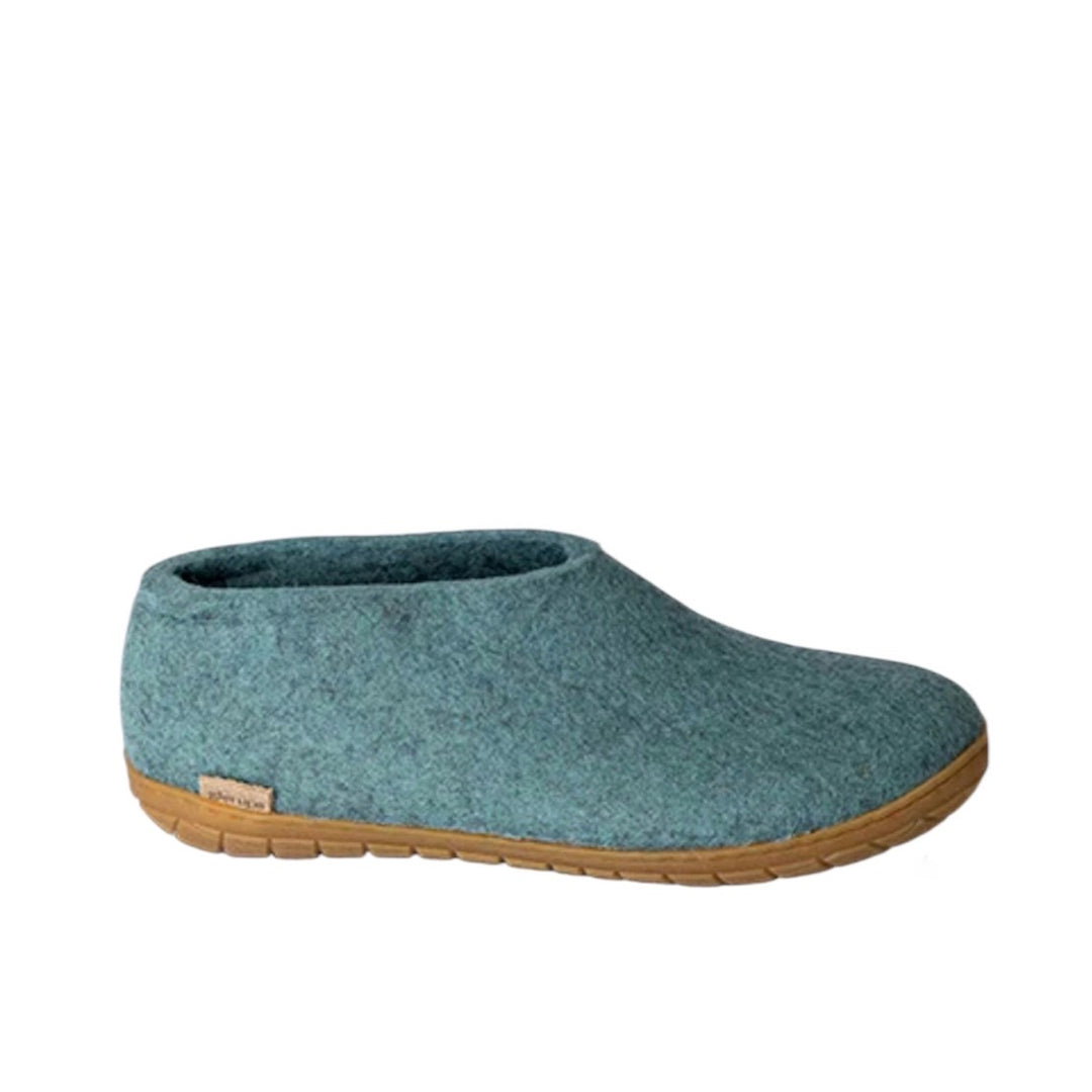 GLERUPS - SHOE  RUBBER SOLE IN NORTH SEA WOOL