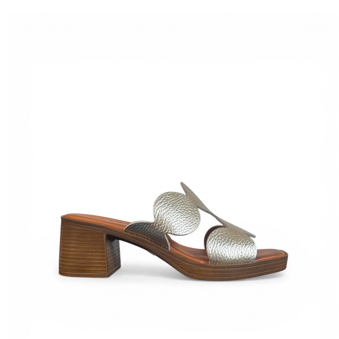 ATELIERS - DELLA SANDAL IN GOLD LEATHER