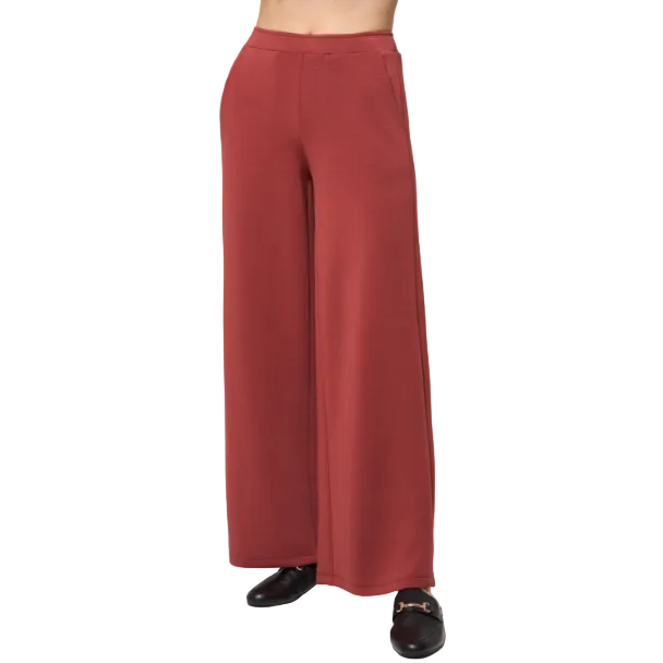 MPG SPORT - DREAMWEAVE WIDE LEG PANT IN SPICED APPLE