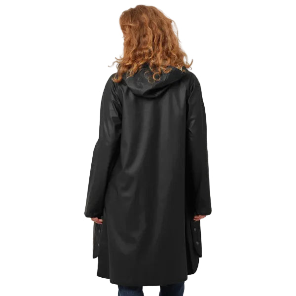 ILSE JACOBSEN - LONG RAIN COAT RAIN71 IN BLACK