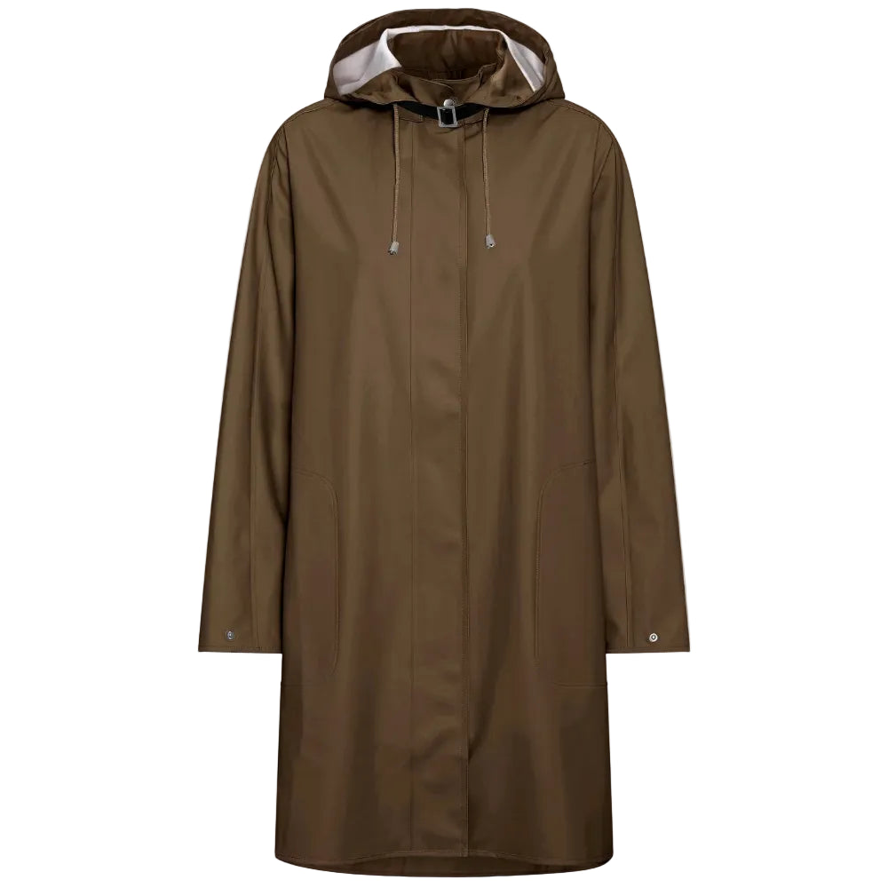 ILSE JACOBSEN - LONG RAIN COAT RAIN71 IN MUD