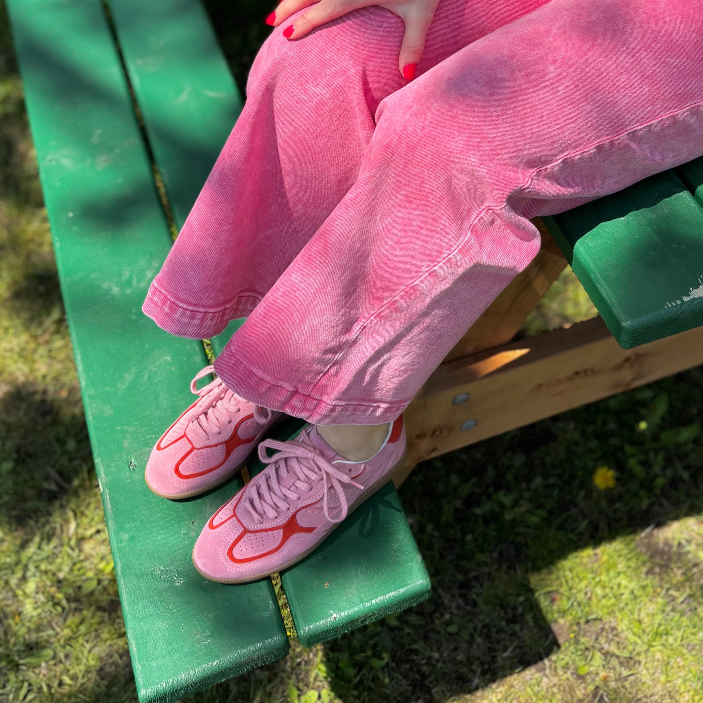ALOHAS - RIFE SNEAKER IN SEA PINK SUEDE – the Urban Shoe Myth