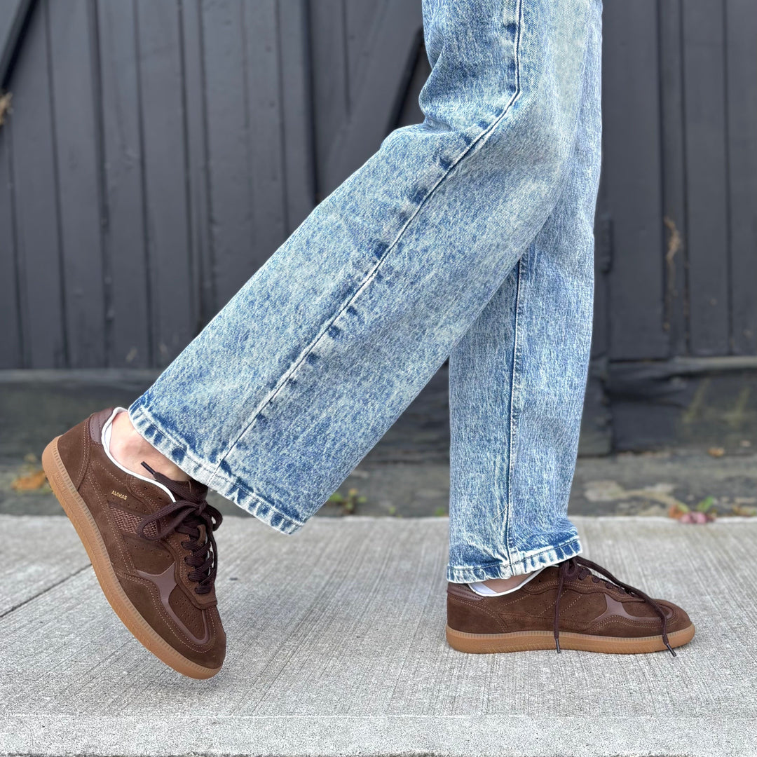 ALOHAS - RIFE SNEAKER IN CHOCOLATE SUEDE