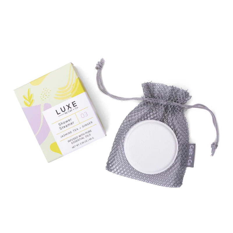 LUXE BY CAIT & CO - SHOWER STEAMER IN JASMINE TEA + GINGER