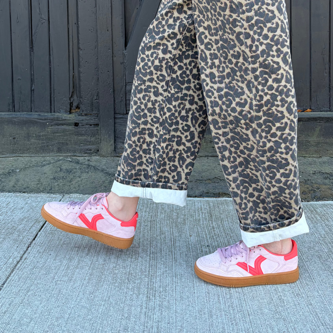 VICTORIA - SMASH SNEAKER 8806116 IN ROSA SUEDE