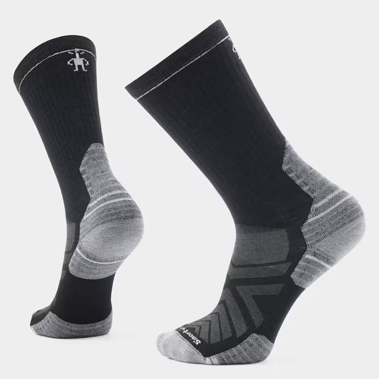 SMARTWOOL - HIKE TARGETED CUSHION CREW SOCK IN BLACK