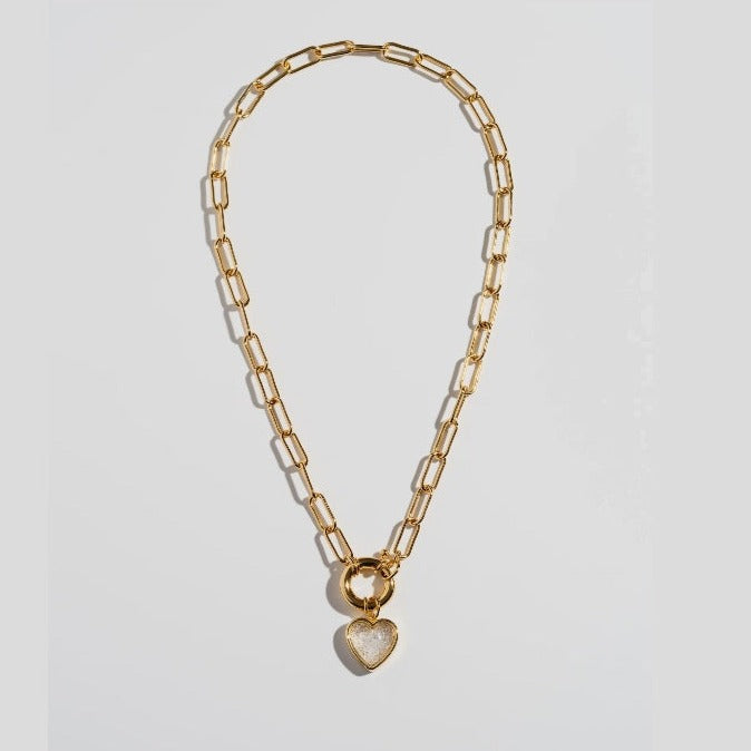 MADEMOISELLE JULES - FOR THE LOVE OF ALL NECKLACE IN GOLD