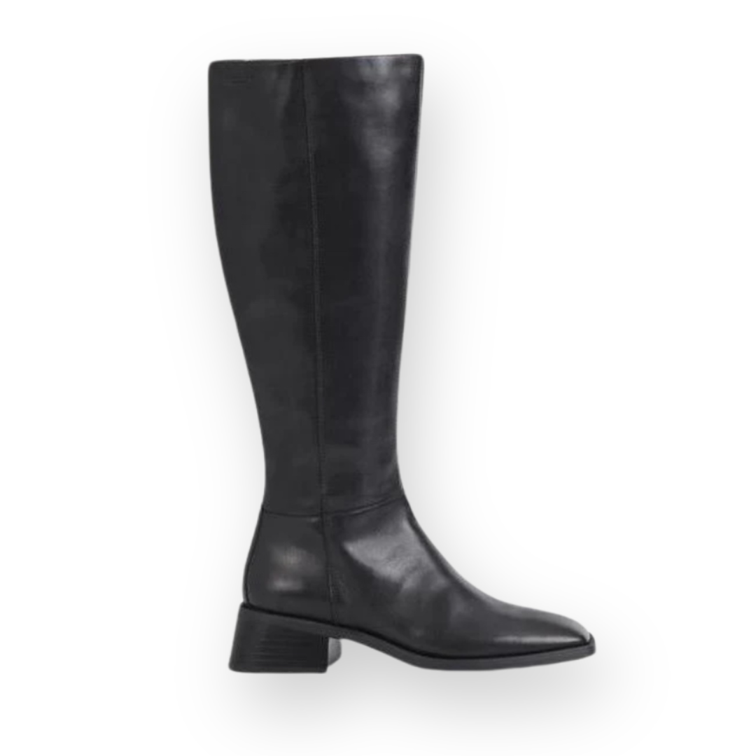 VAGABOND SHOEMAKERS - BLANCA TALL BOOT IN BLACK LEATHER